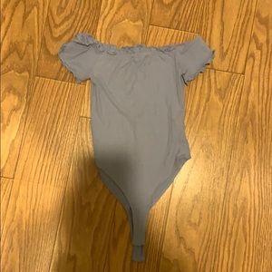 Blueish grey Body suit